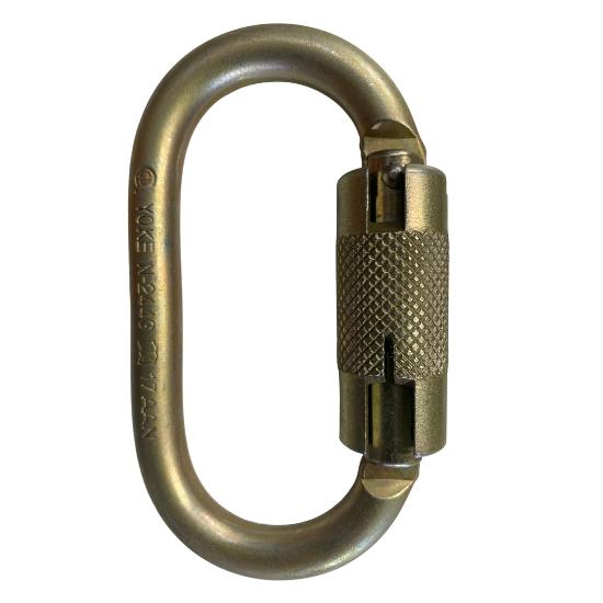 Mosquetón de 25kN de resistencia