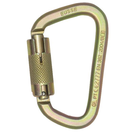 Mosquetón de 40kN de resistencia